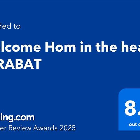 Welcome Hom In The Heart Of Rabat Exterior photo